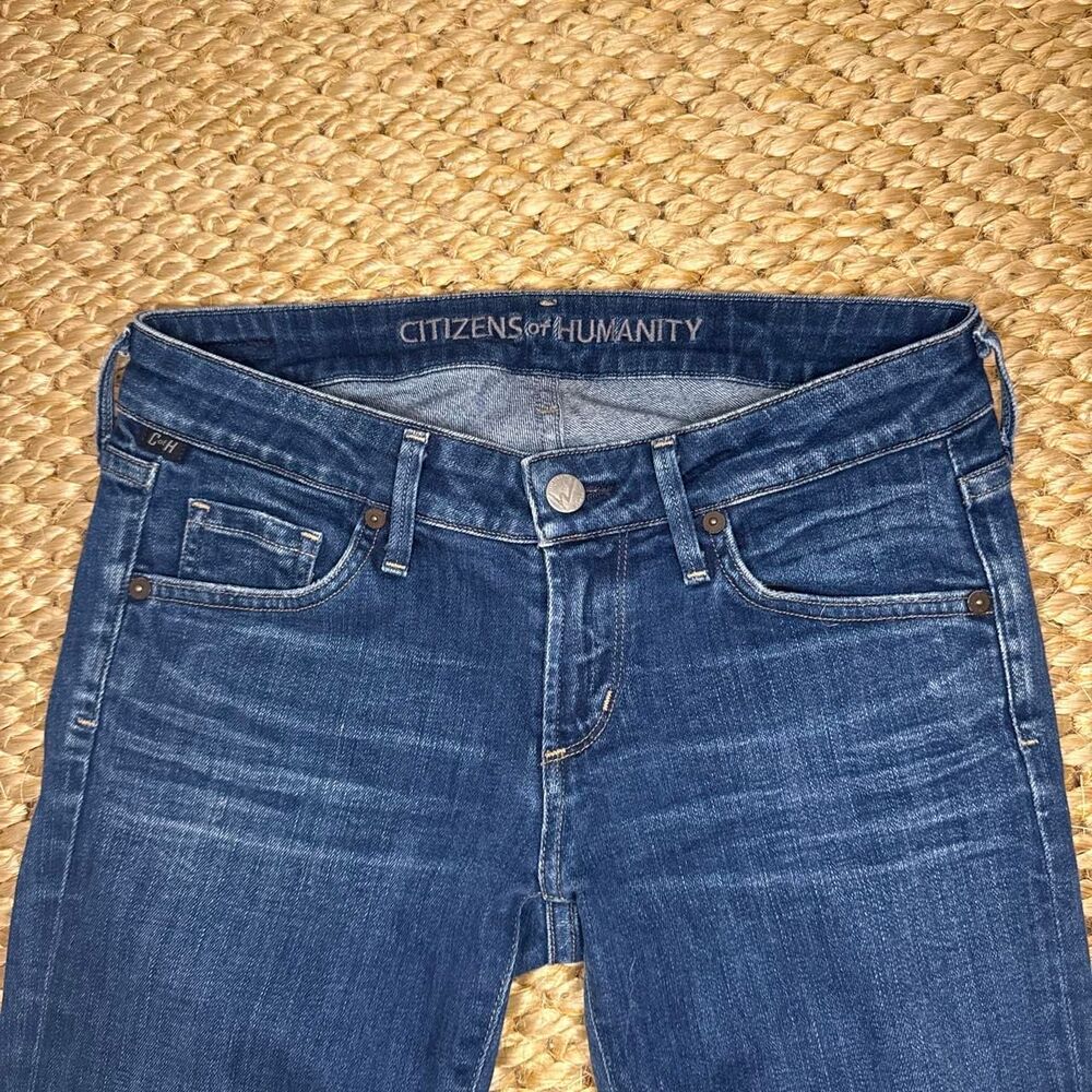 Citizens-of-humanity Women's Blue and Navy Jeans